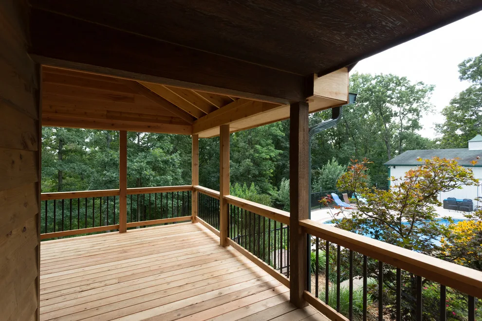 Cedar Canopy Deck by More For Less Remodeling - Photo 6