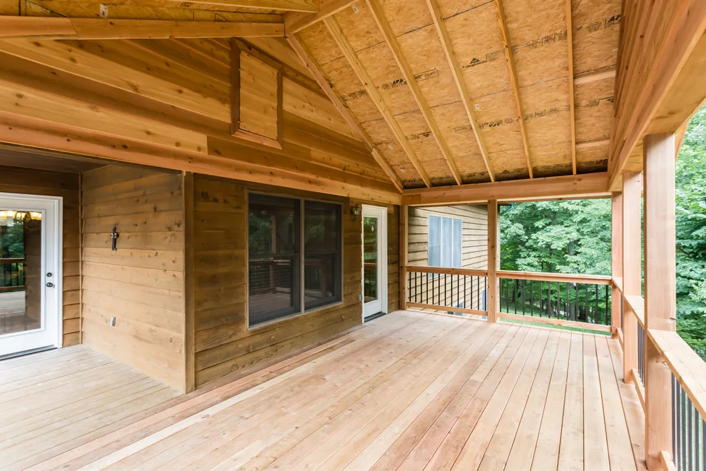Cedar Canopy Deck by More For Less Remodeling - Photo 3