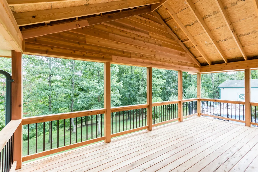 Cedar Canopy Deck by More For Less Remodeling - Photo 8