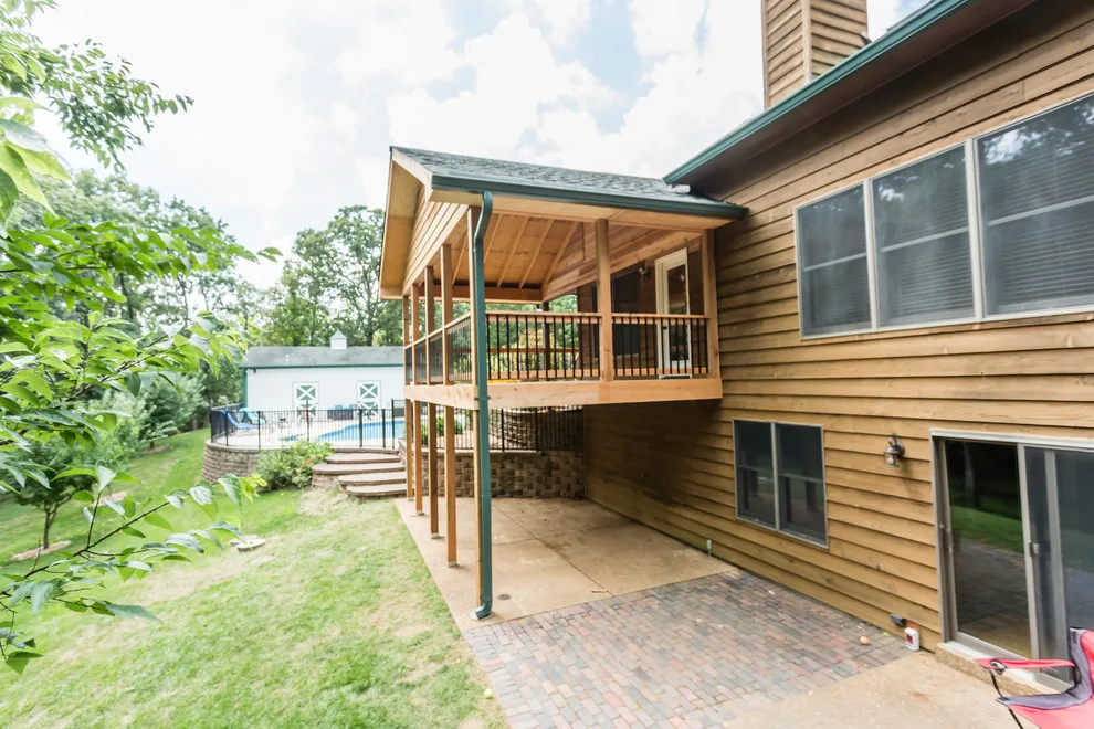 Cedar Canopy Deck by More For Less Remodeling - Photo 4