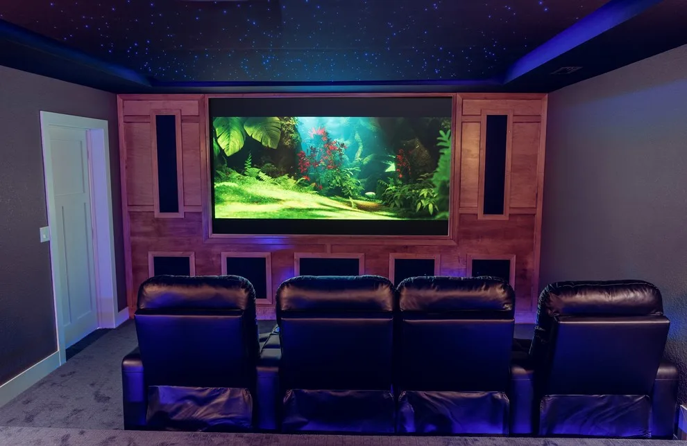 Cedar Falls Home Entertainment and Basement Renovation by JSR Construction Inc - Photo 6