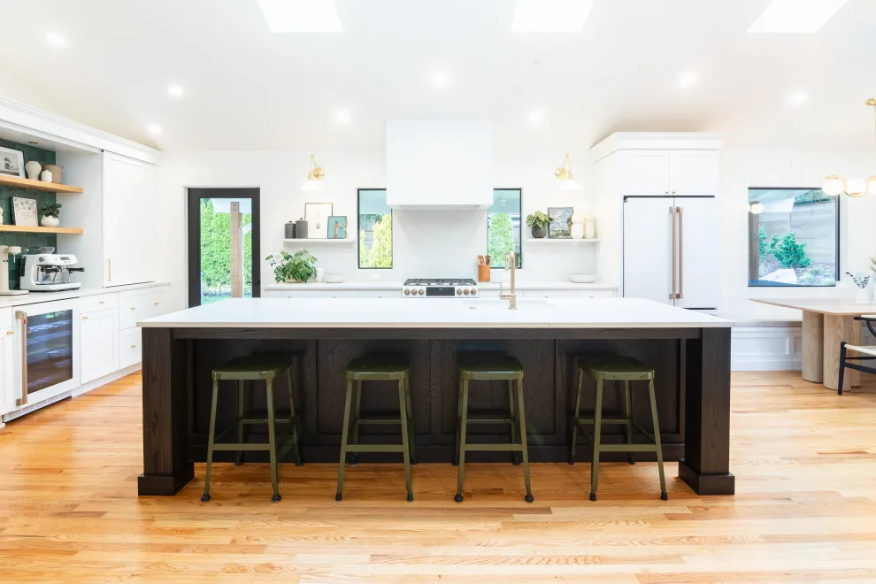 Cedar Hills Kitchen and Living Space Renovation by Straight Line Design And Remodeling - Photo 9