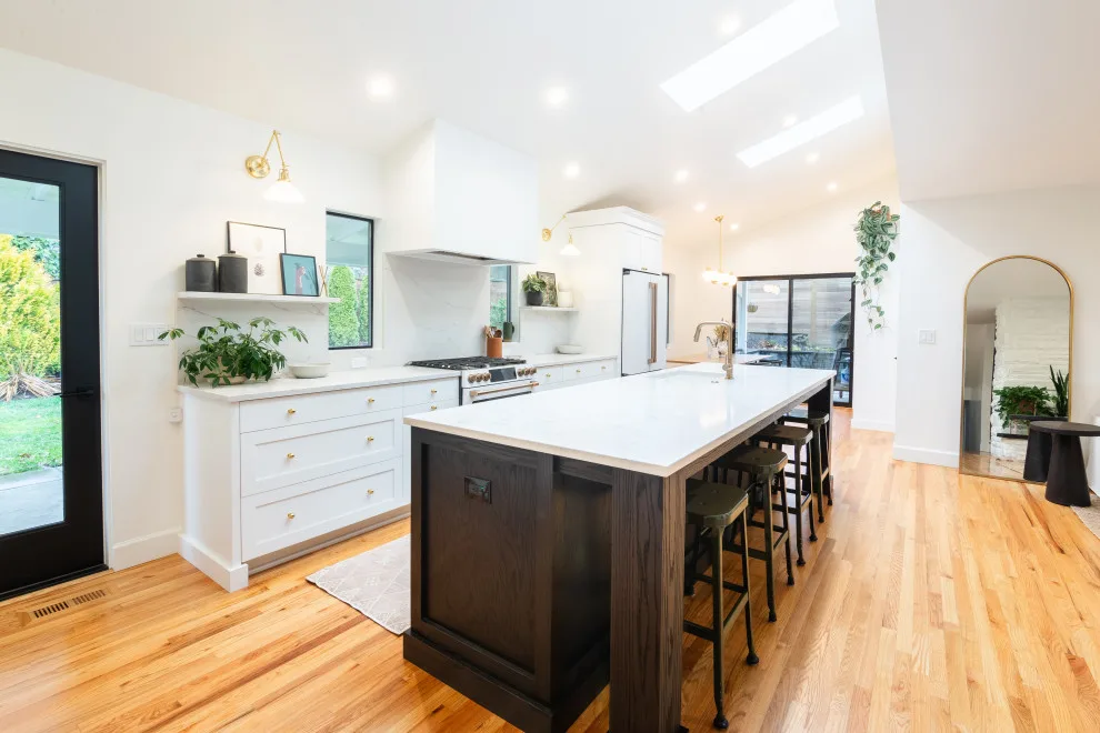 Cedar Hills Kitchen and Living Space Renovation by Straight Line Design And Remodeling - Photo 4