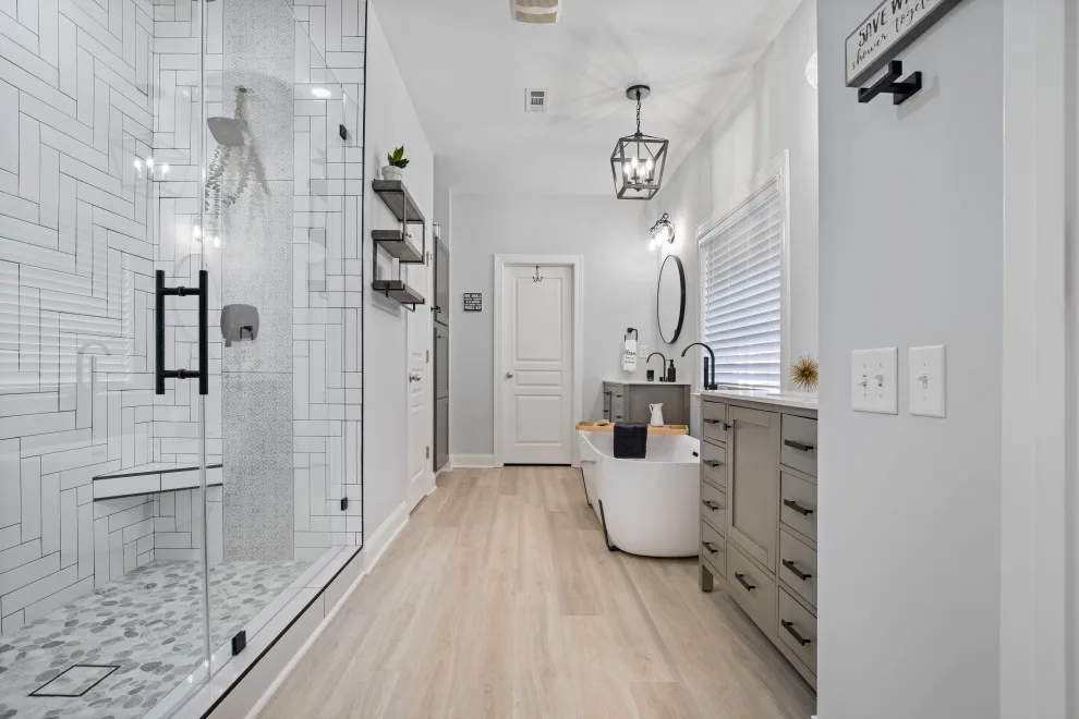 Ridgeforest Drive Restroom by DGK Design + Build - Photo 11