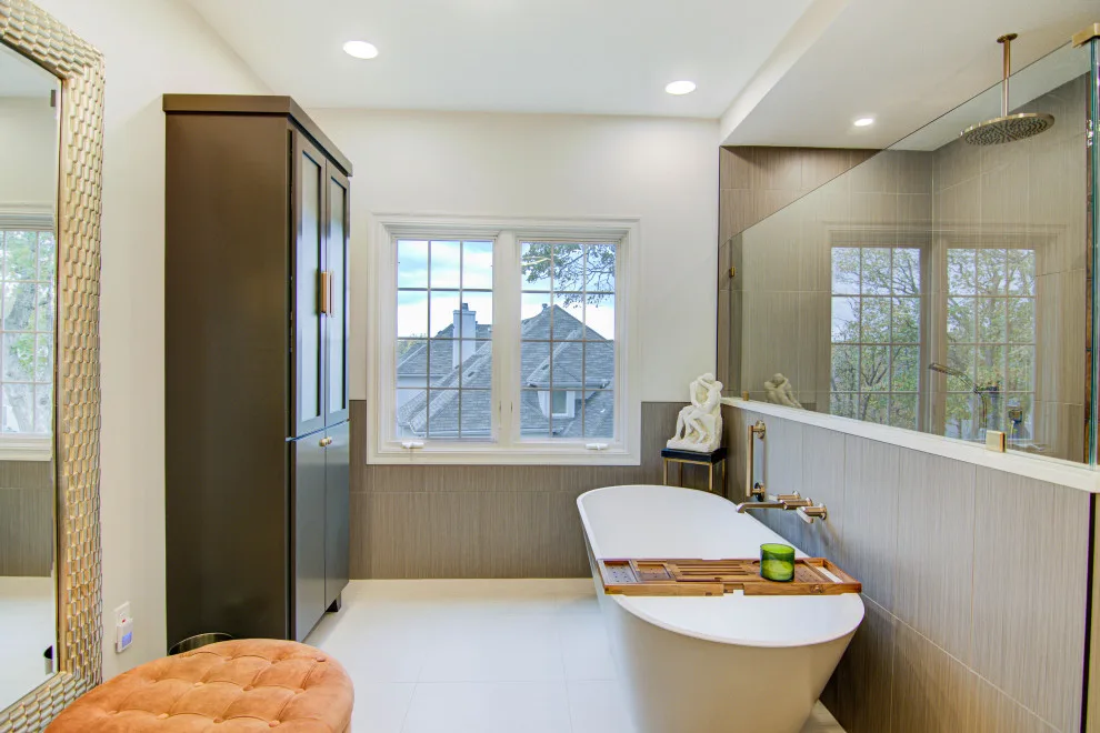 Sophisticated Bathroom Renovation with Opulent Elements by KCBR Design | Remodel - Photo 6