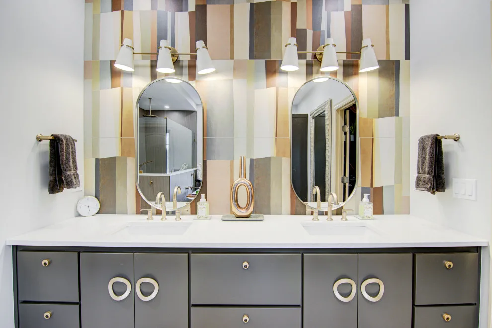 Sophisticated Bathroom Renovation with Opulent Elements by KCBR Design | Remodel - Photo 22