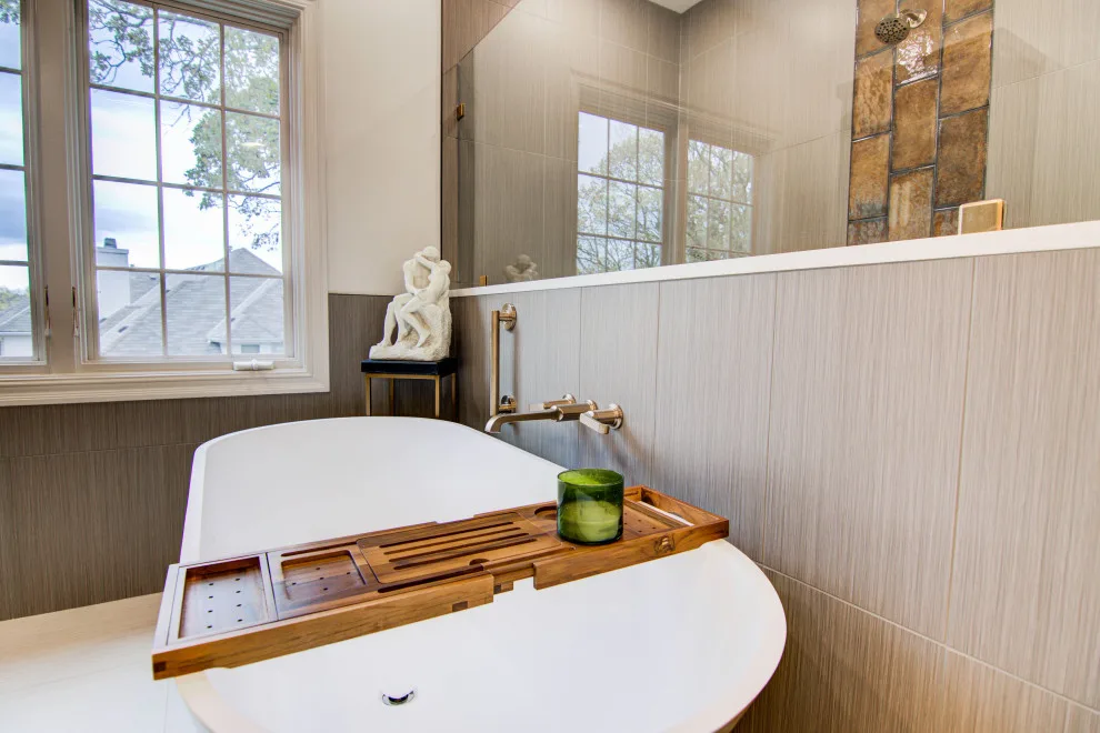 Sophisticated Bathroom Renovation with Opulent Elements by KCBR Design | Remodel - Photo 17