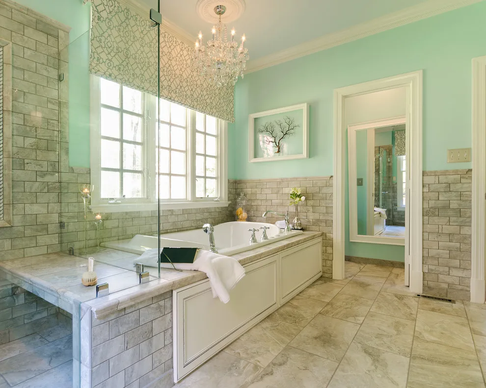 Opulent Chandelier Bathroom by Griffin Customs, LLC - Photo 3