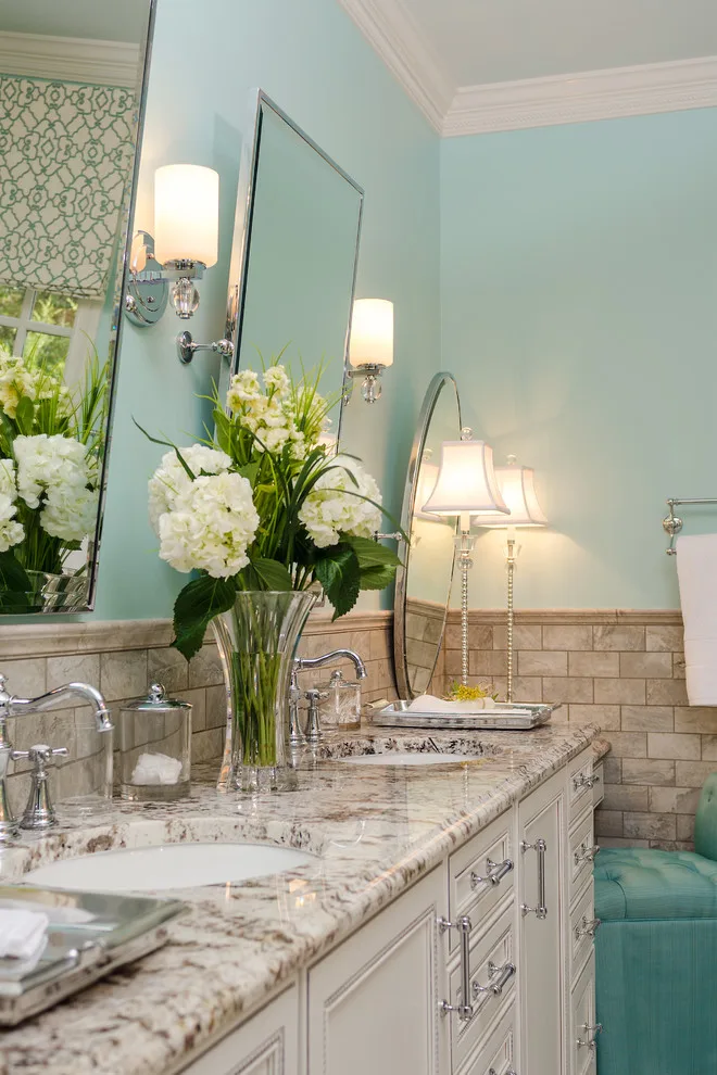 Opulent Chandelier Bathroom by Griffin Customs, LLC - Photo 6