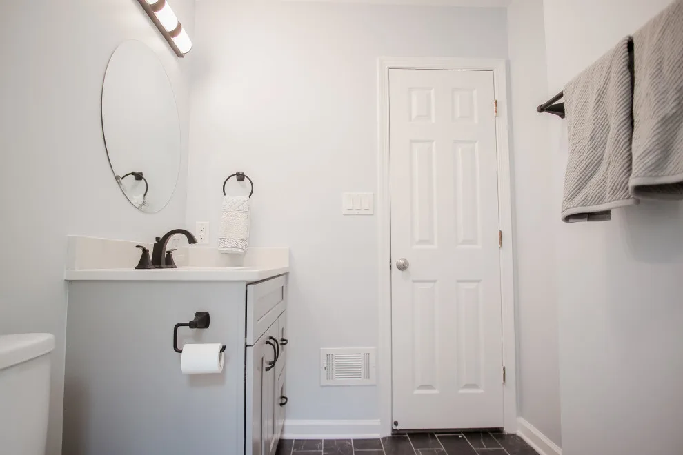 Barcan Court Hall Restroom by DGK Design + Build - Photo 10