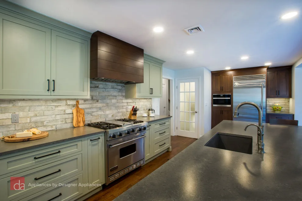Contemporary Rustic Kitchen - Madison, NJ by KraftMaster Renovations - Photo 3