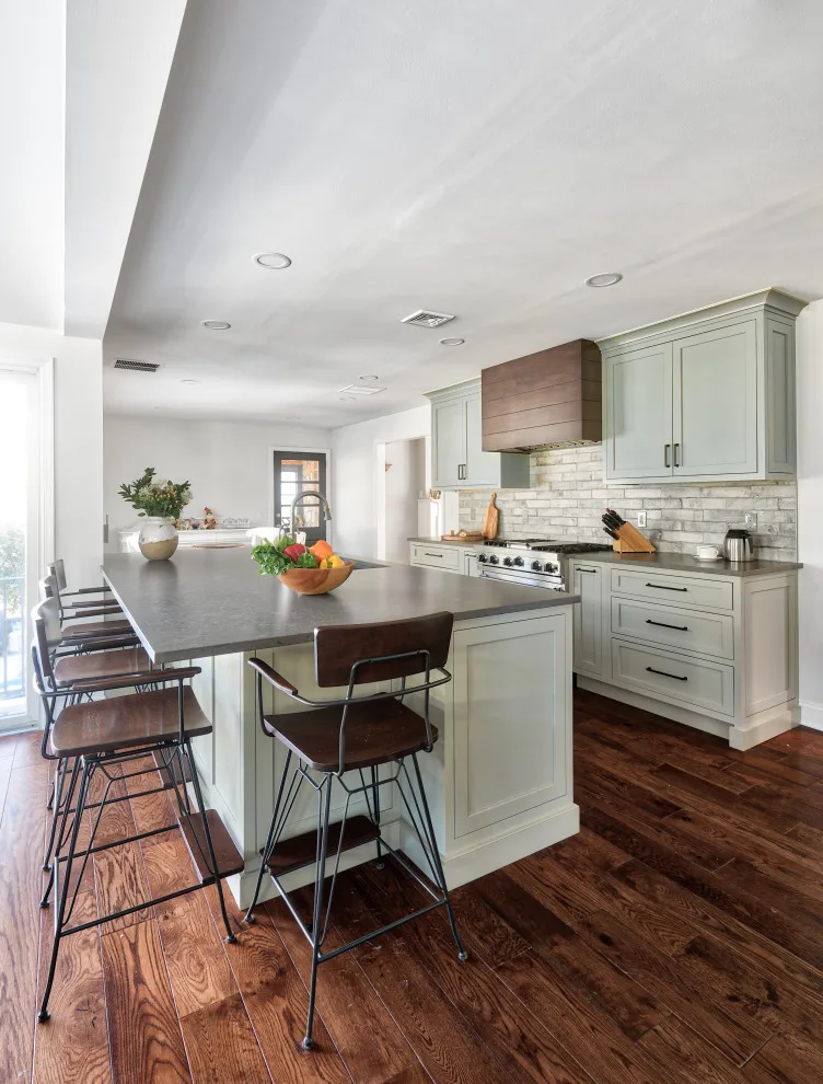 Contemporary Rustic Kitchen - Madison, NJ by KraftMaster Renovations - Photo 2