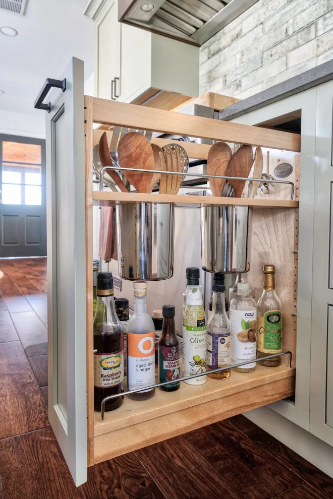 Contemporary Rustic Kitchen - Madison, NJ by KraftMaster Renovations - Photo 8