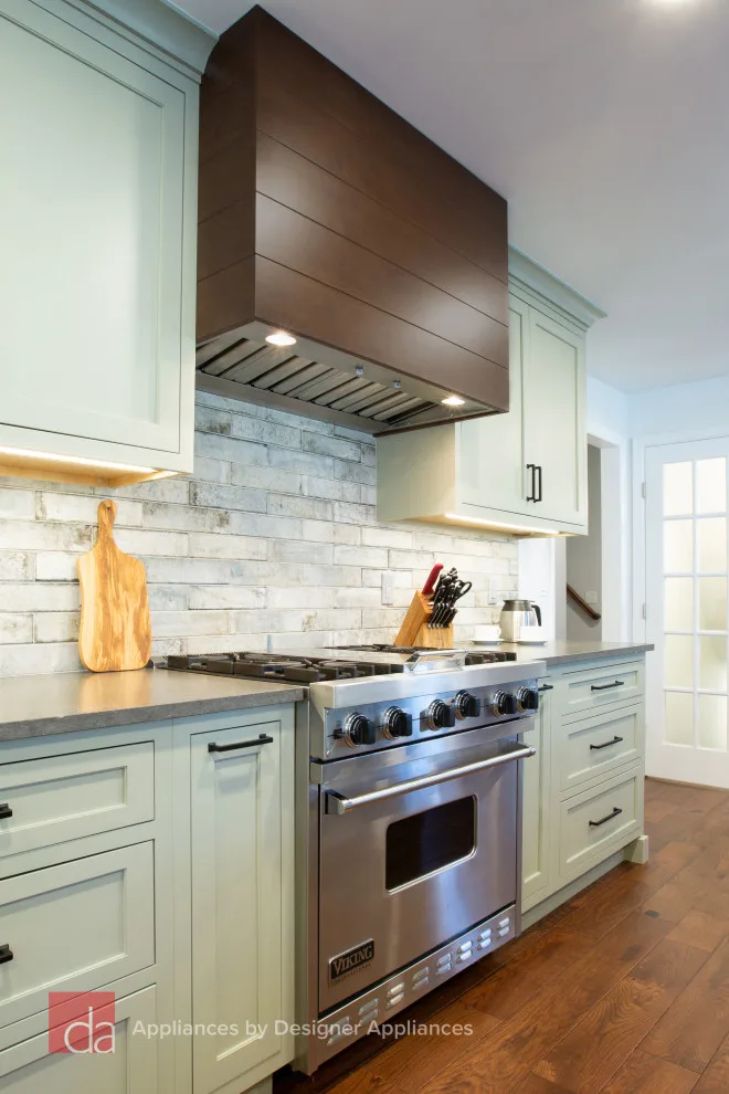 Contemporary Rustic Kitchen - Madison, NJ by KraftMaster Renovations - Photo 15