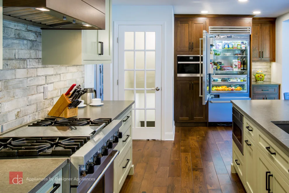 Contemporary Rustic Kitchen - Madison, NJ by KraftMaster Renovations - Photo 4