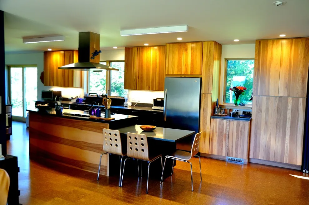 Contemporary Kitchen at Charlotte Lakeside Hickory by Dovetail Designs By Jenny Volk - Photo 3