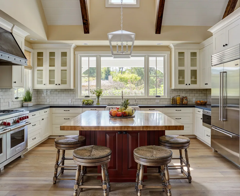 Lafayette's Inviting and Roomy Kitchen by Custom Kitchens By John Wilkins, Inc. - Photo 6