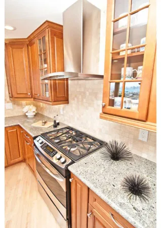 Point Loma's Enchanting Cherry Kitchen by Kaminskiy Design And Remodeling - Photo 6