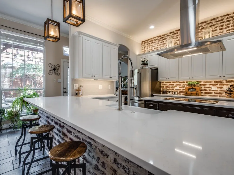 Elegant Kitchen and Bathroom Makeover by DFW Improved - Photo 9