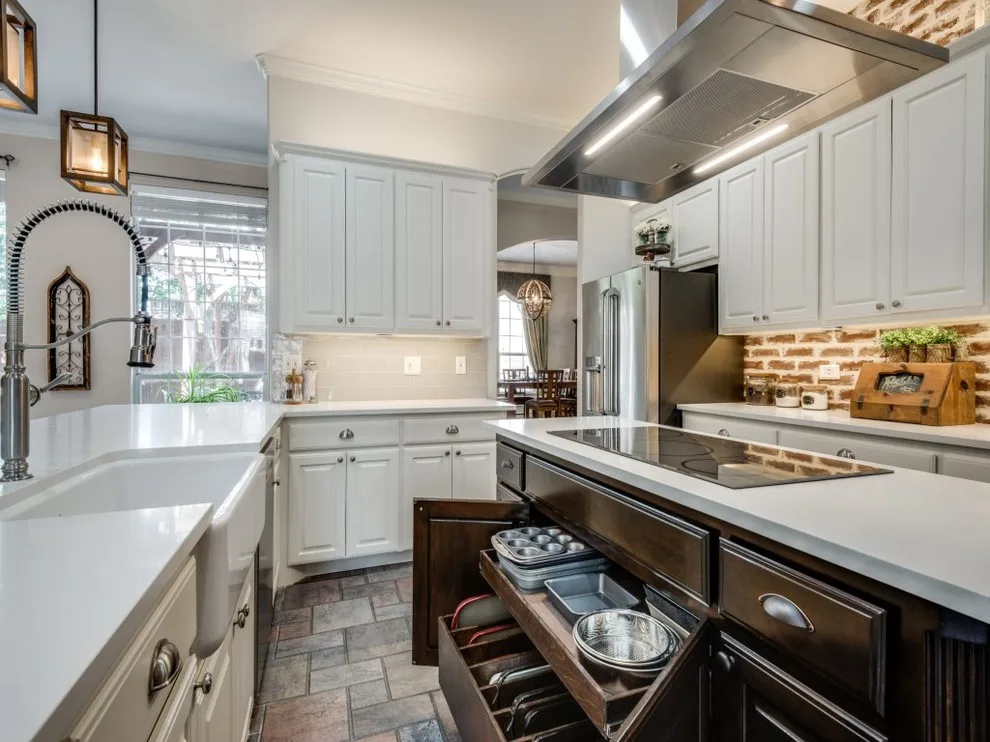 Elegant Kitchen and Bathroom Makeover by DFW Improved - Photo 7