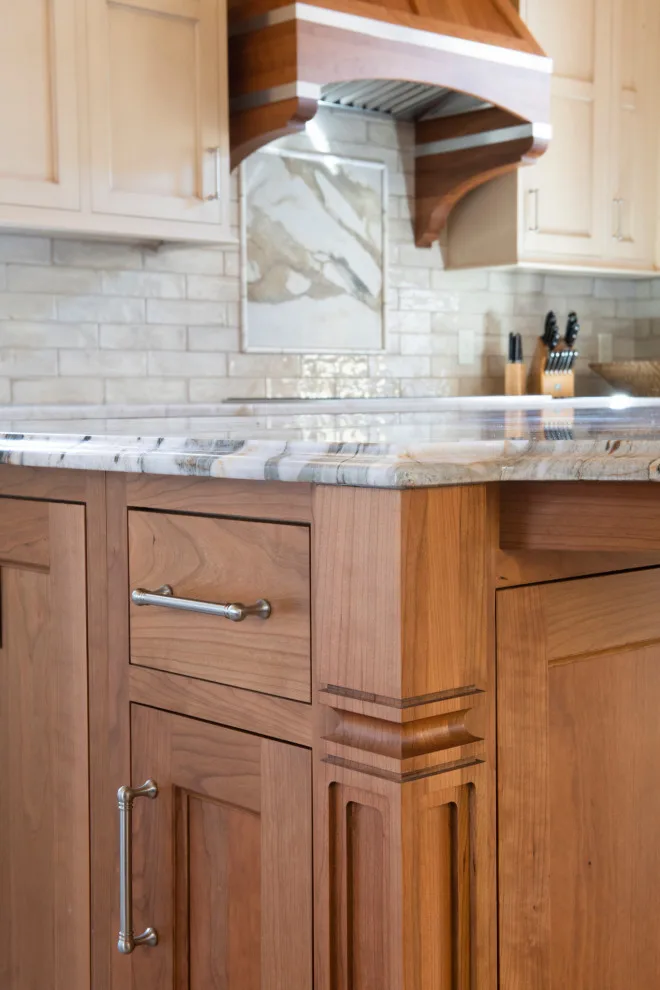 Cherry and Cream Kitchen Renovation by Sawhill Kitchens - Photo 9