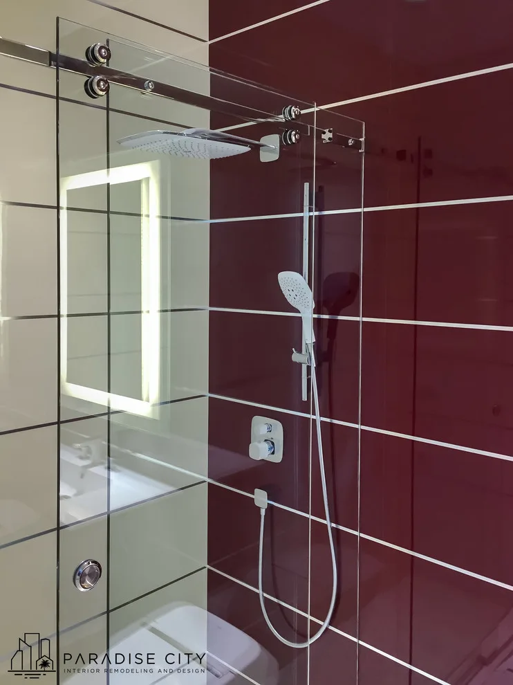 Modern Cherry Bathroom Design by Paradise City - Photo 3