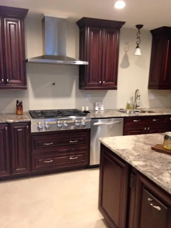 Metairie Cherry Kitchen by Delta Cabinets Of New Orleans - Photo 3