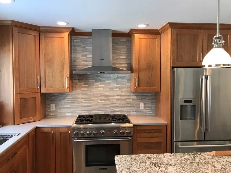 Transitional Natural Cherry by Taylor Made Cabinets, Leominster MA - Photo 2