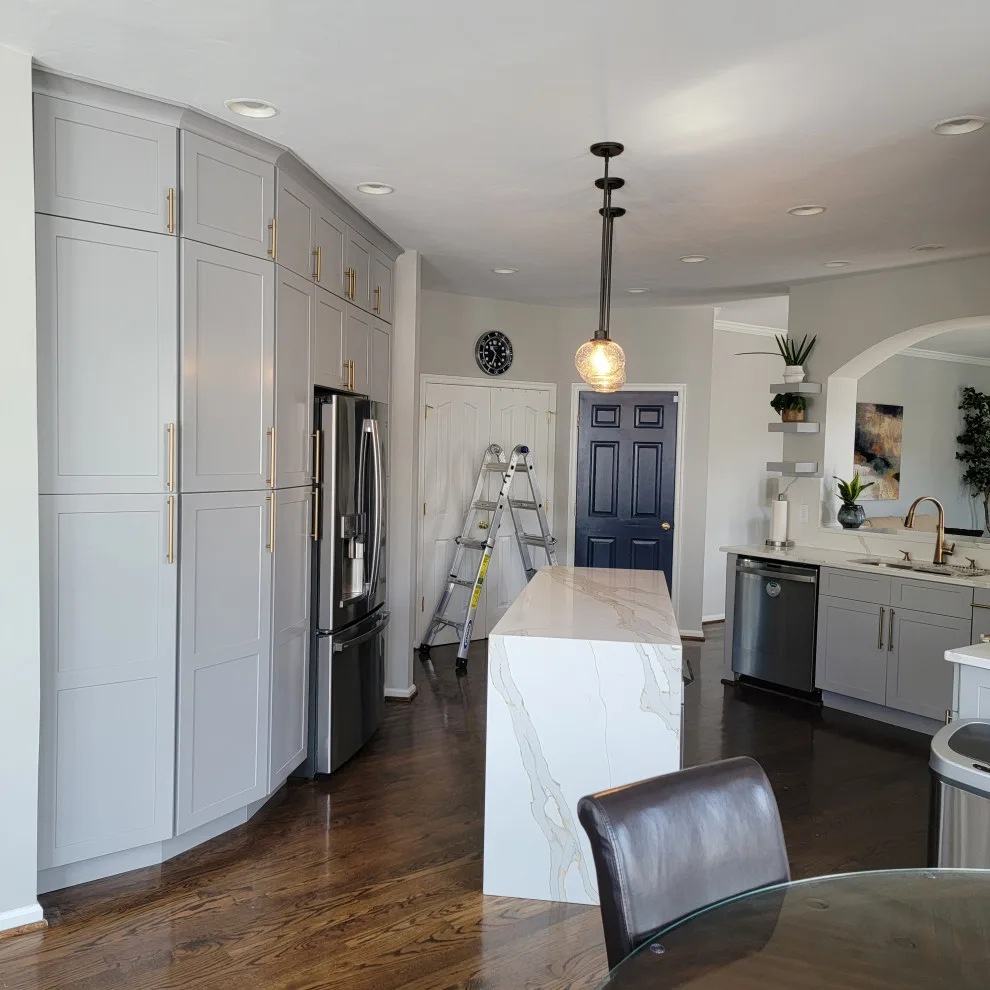 Chesapeake Kitchen Renovation Before and After Photos by Dream Kitchen & Bath Shop - Photo 2