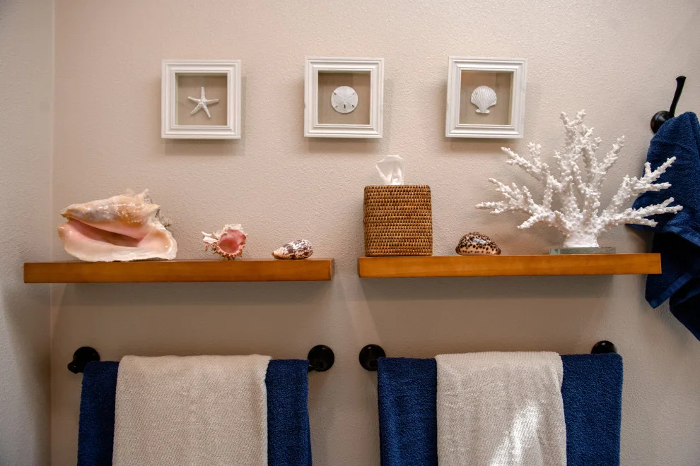Stylish Coastal Accessible Bathroom by Kaminskiy Design And Remodeling - Photo 3
