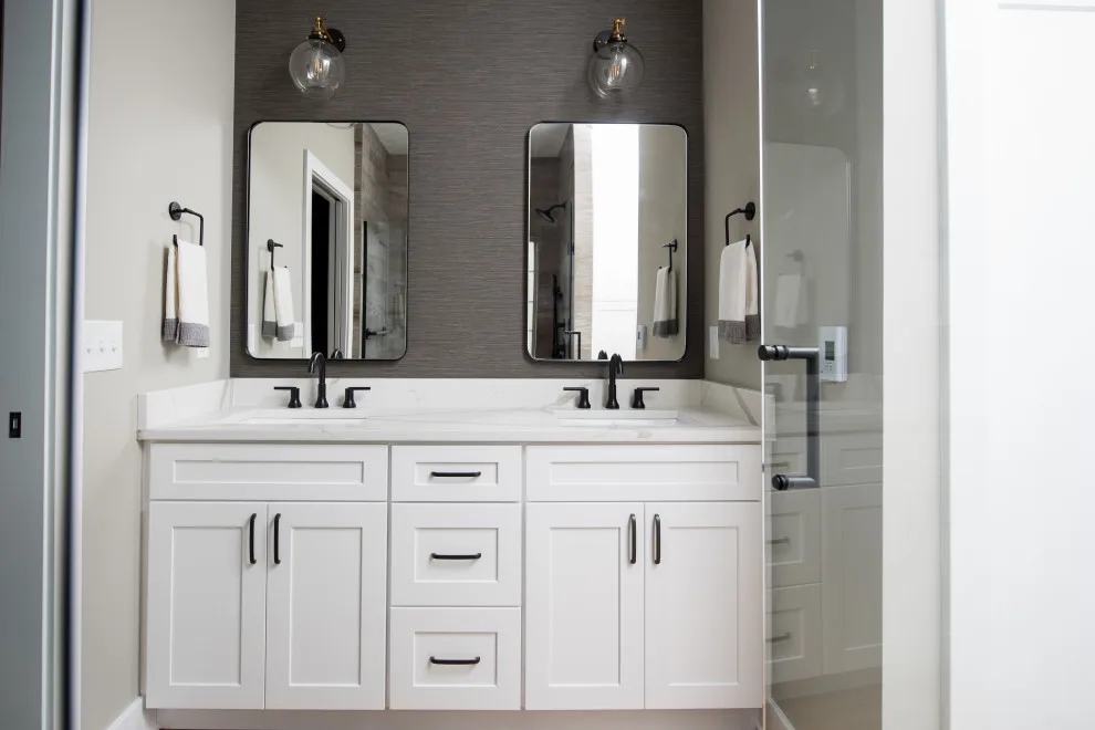 Stylish Main Bathroom by Nicholas Design Build - Photo 11