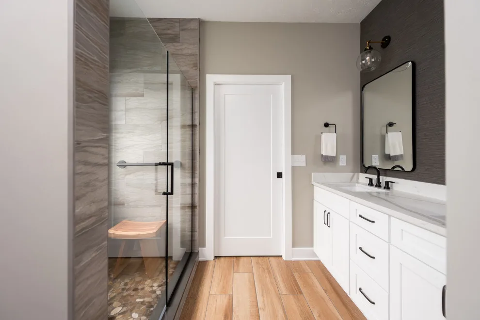 Stylish Main Bathroom by Nicholas Design Build - Photo 5