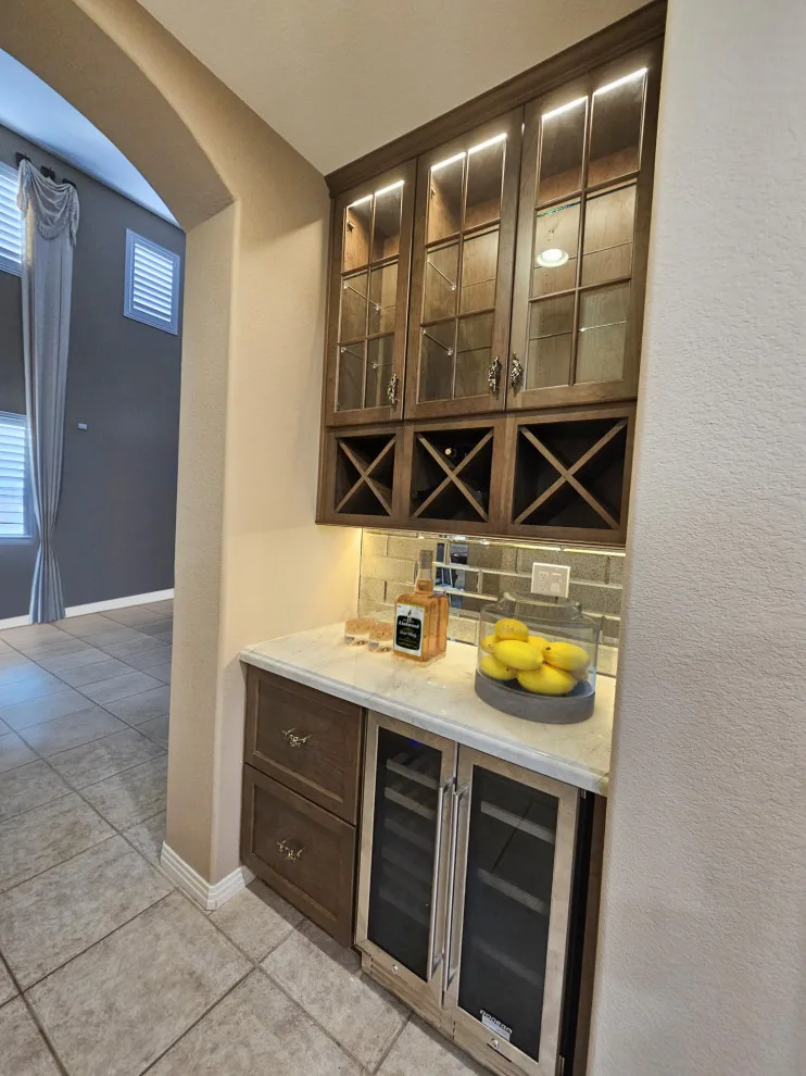 Elegant Espresso: Kitchen Makeover in Costa Mesa by USA Home Remodeling - Photo 7