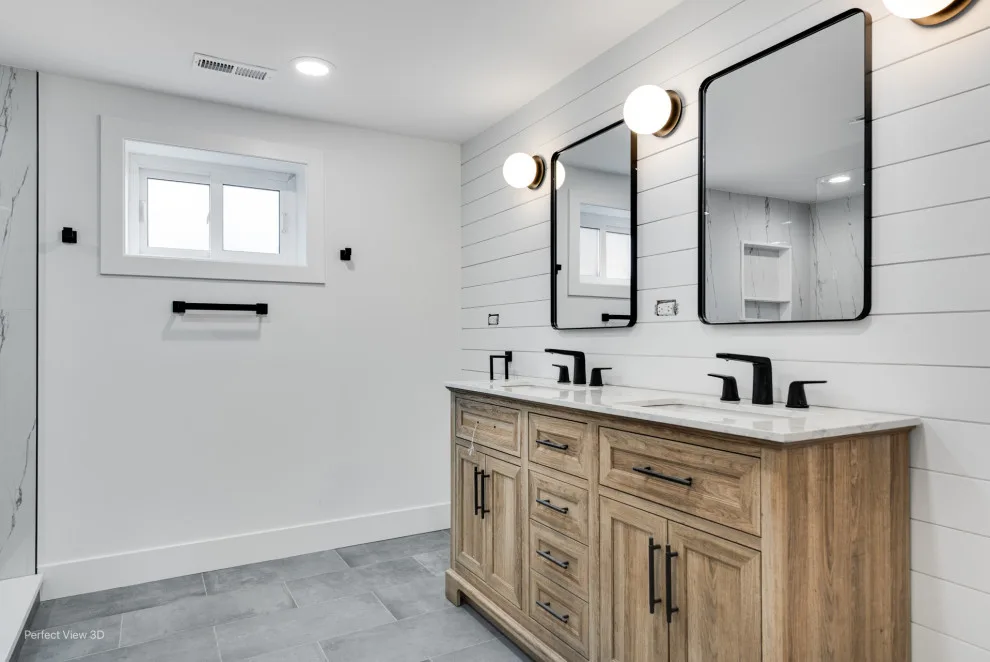 Chicago Basement Bathroom Expansion by Peter Renovations Inc - Photo 3