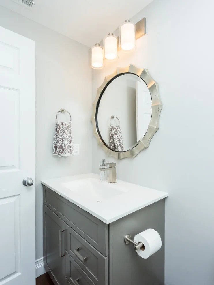 Contemporary Basement and Bathroom Renovation for Christopher Winds by More For Less Remodeling - Photo 4