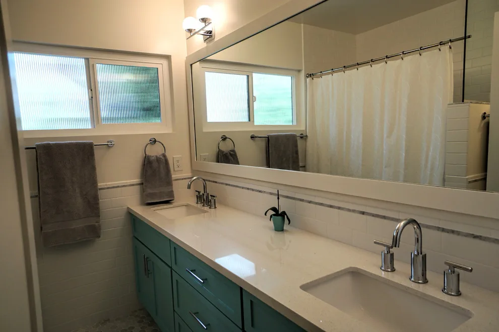 Claremont Bathroom Redesign by Anderson Reconstruction, Inc - Photo 7