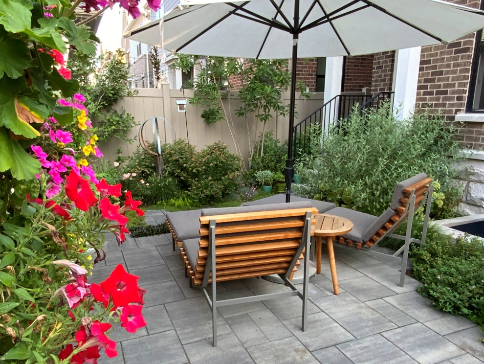Small Lush Courtyard by Jacobs Grant Design Ltd - Photo 4