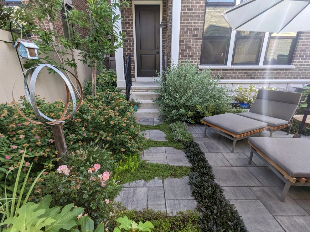 Small Lush Courtyard by Jacobs Grant Design Ltd - Photo 9