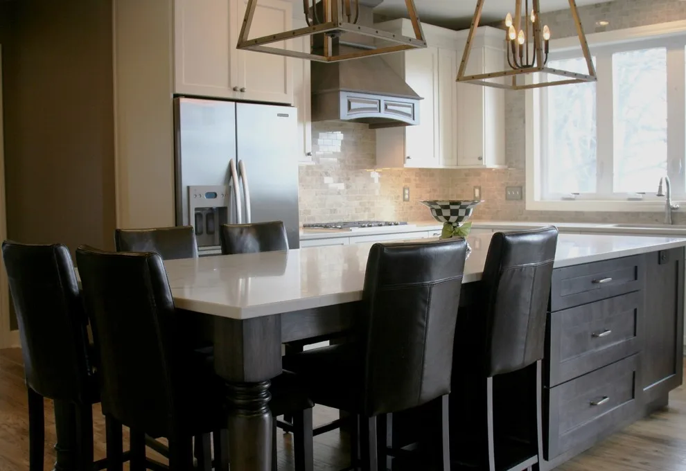 Timeless Gray and White Kitchen by Straight Edge Construction Group - Photo 7
