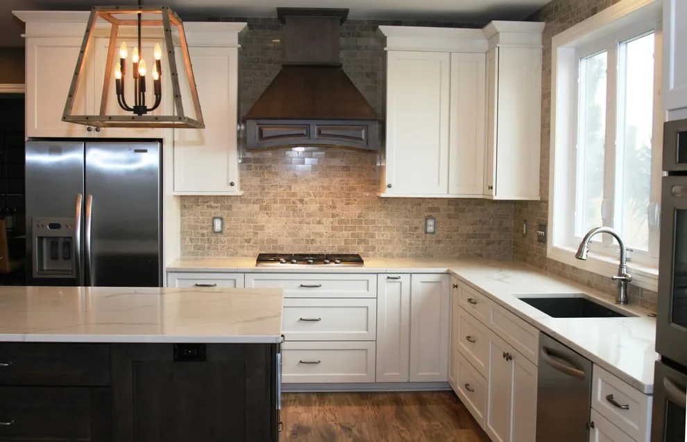 Timeless Gray and White Kitchen by Straight Edge Construction Group - Photo 8