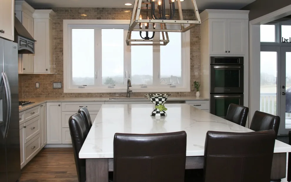 Timeless Gray and White Kitchen by Straight Edge Construction Group - Photo 9