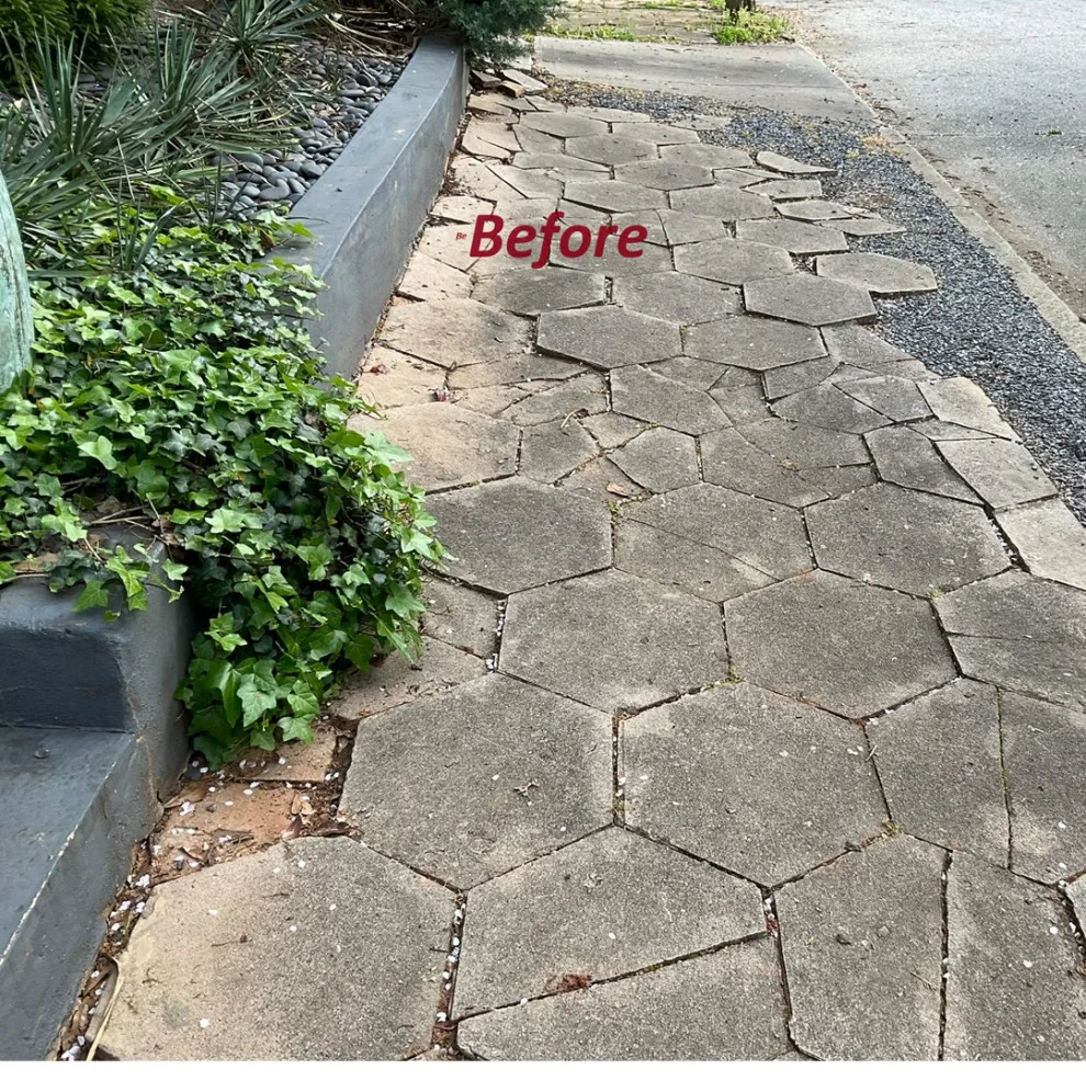 Heritage Atlanta Sidewalk Featuring Hexagonal Pavers by Intown Craftsmen - Photo 2