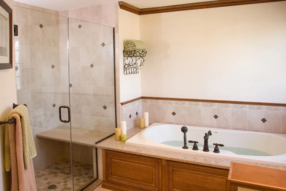Timeless Elegant Bathroom Renovation in Randolph by JMC Home Remodeling - Photo 4