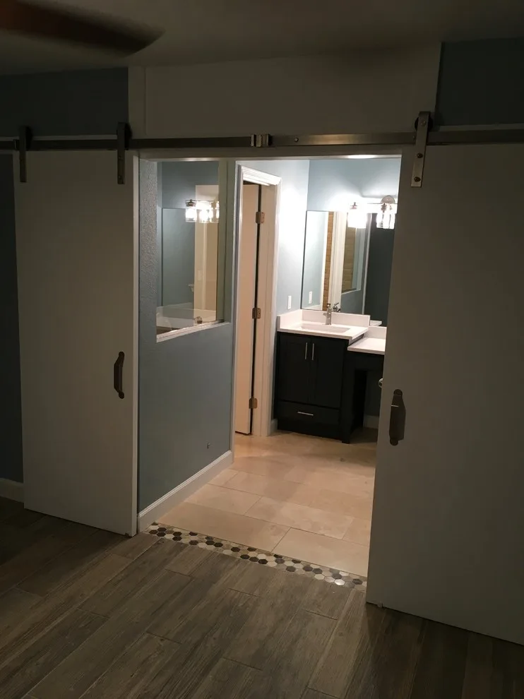 Bathroom Renovation / New Flooring Installation by D.R. Construction - Photo 3