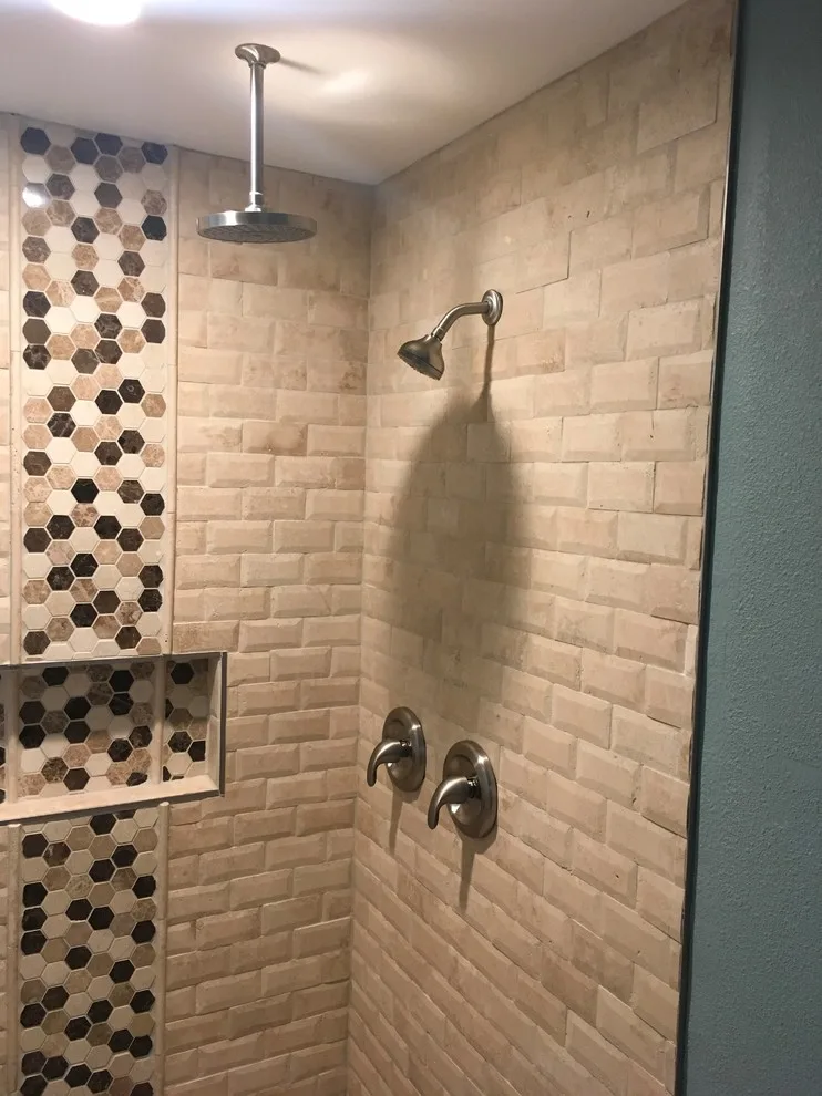 Bathroom Renovation / New Flooring Installation by D.R. Construction - Photo 7