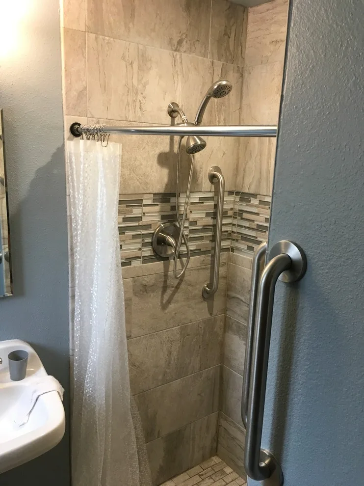 Bathroom Renovation / New Flooring Installation by D.R. Construction - Photo 6