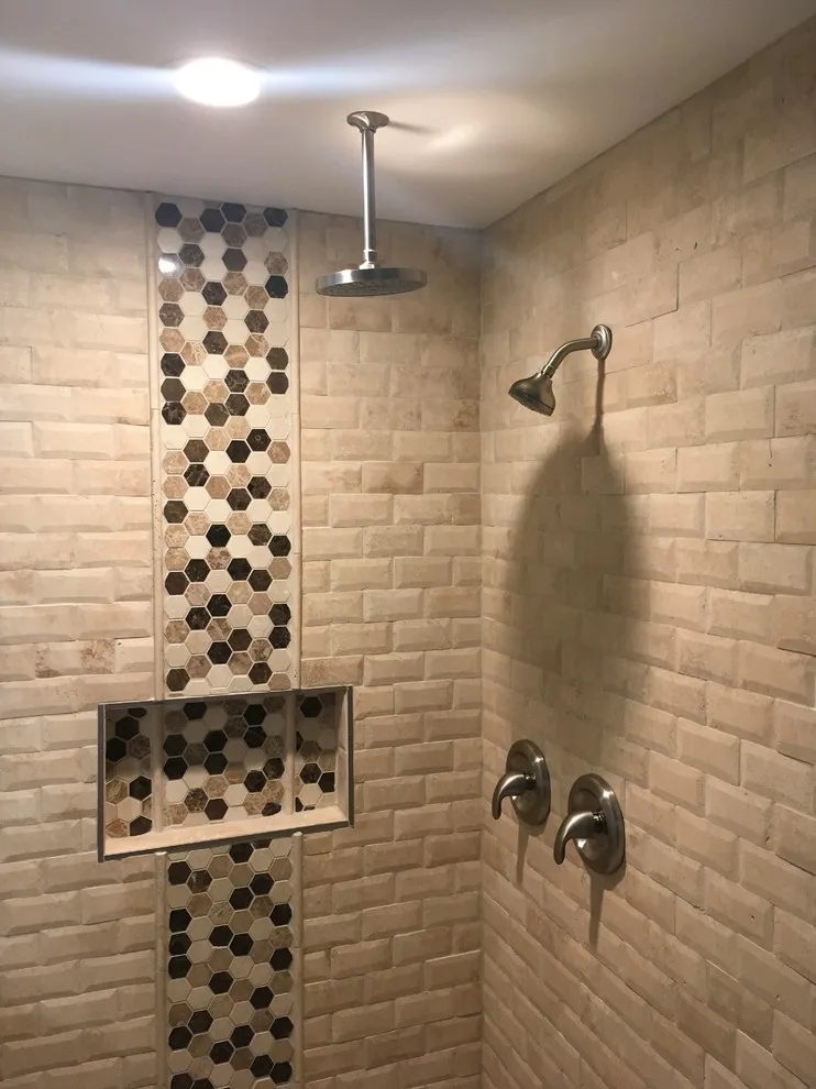 Bathroom Renovation / New Flooring Installation by D.R. Construction - Photo 23