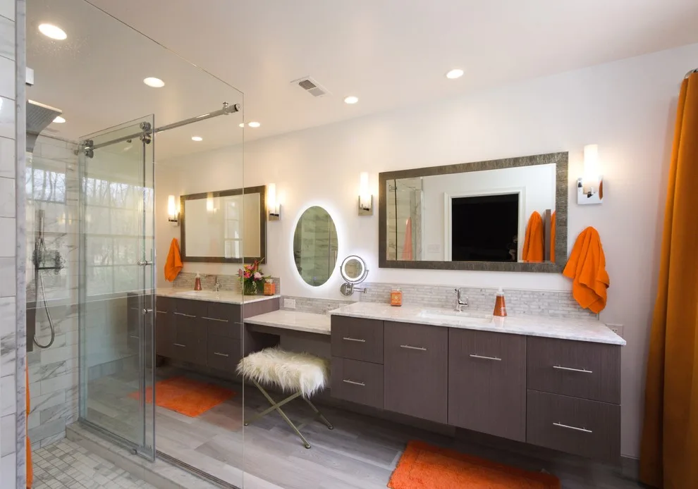 Contemporary Bath Design - West Chester, PA by James C Schell LLC - Photo 4