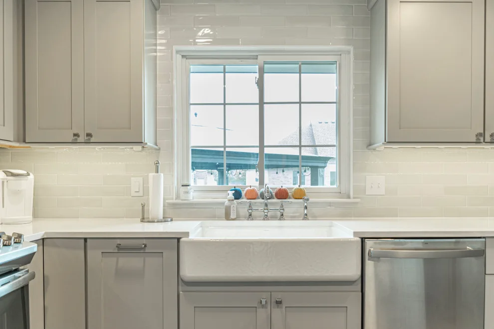 Modern Gray Kitchen Renovation in Macomb by Lincorp / Borchert - Photo 5