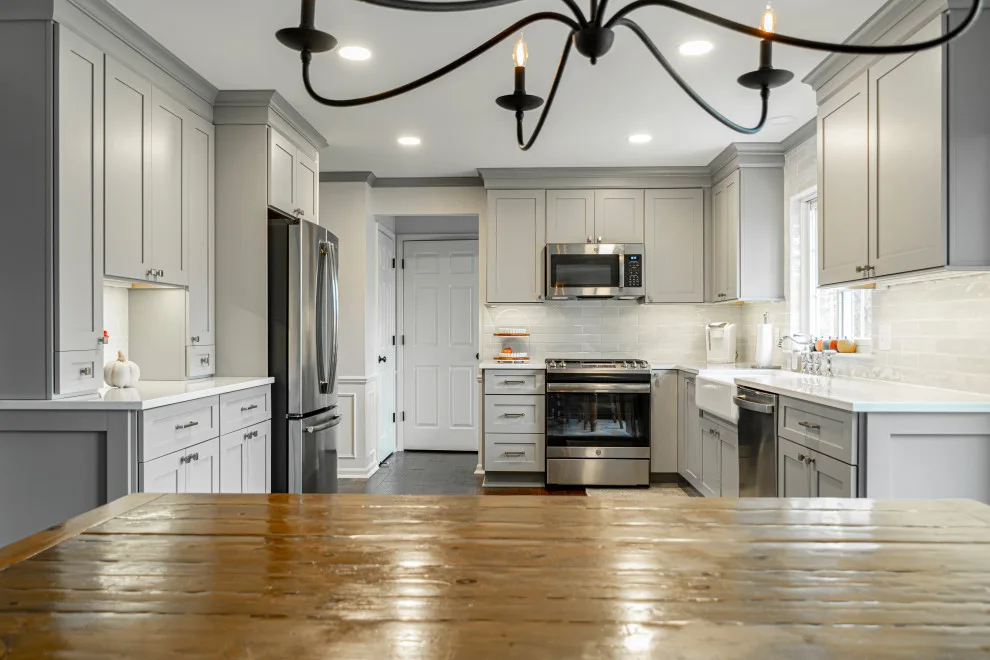 Modern Gray Kitchen Renovation in Macomb by Lincorp / Borchert - Photo 2